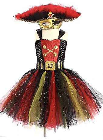Girls Couture Pirate Tutu Costume Preorder