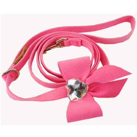 Susan Lanci Puppy Pink Tail Heart Crystal Collar Now in Stock