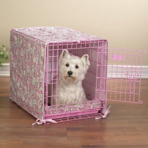 dog crates pink on Crate Cover & Bed Set Pink Out of Stock!