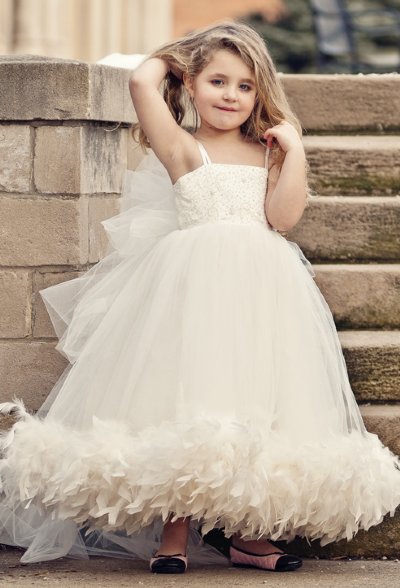 Couture Dreamy Flower Girl Dress