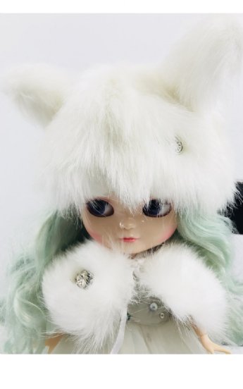 Blythe Winter Fur Hat & Shawl 