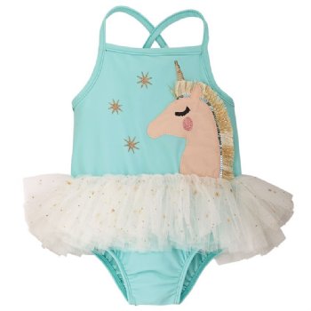Unicorn Swimsuit<BR>2T ONLY