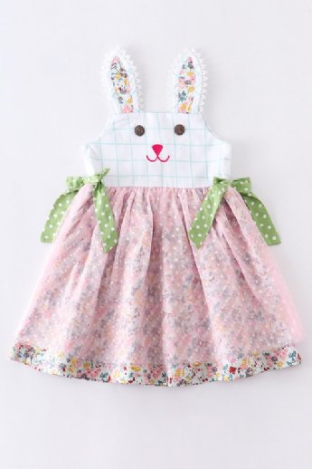 Girls Garden Bunny Dress<br>12 Months to 7 Years