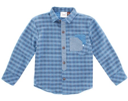 Fore!! Boys Fall 2014 Brush Plaid Shirt<BR>12 Months to 10 Years<BR>Now in Stock