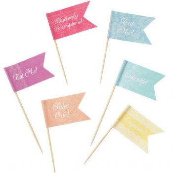 Truly Scrumptious Food Flags<BR>Now in Stock