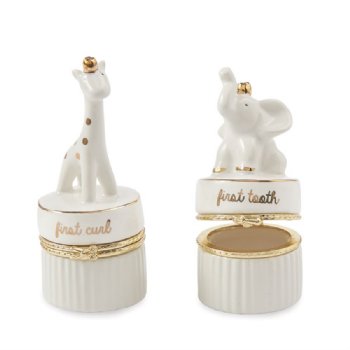 Giraffe & Elephant Tooth & Curl Set<BR>Now in Stock