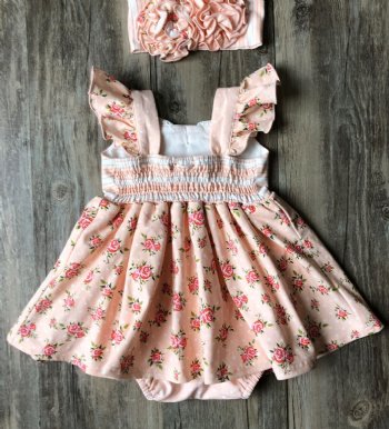 Serendipity Peach Sorbet Skirted Bubble<br> Now in Stock!