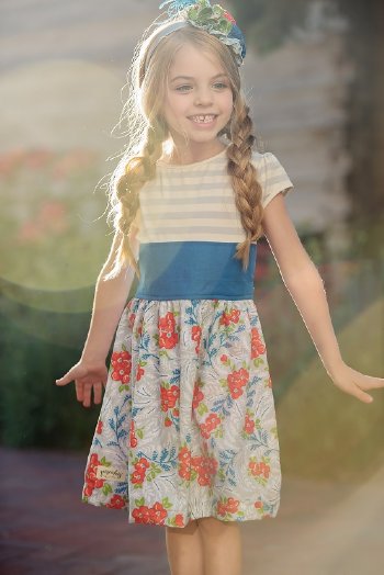 Persnickety Bushel and a Peck Emma Dress<BR>2 Years ONLY