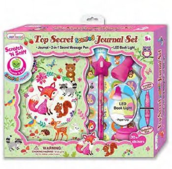 Flower Critter Top Secret Journal Set<BR>Now in Stock