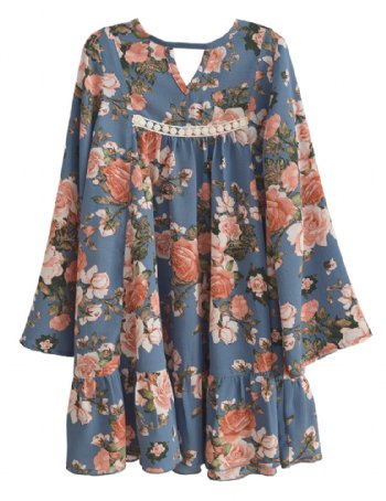 Fall 2018 Tangled Up in Blue Dress 7 to 14 Years Now in Stock