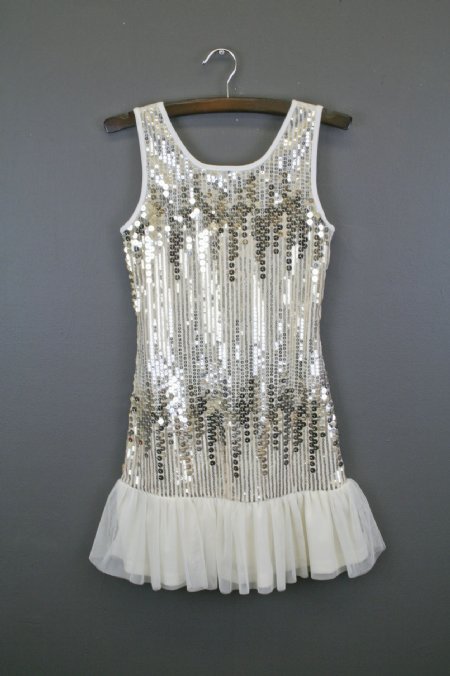 Tween New Year Sequin Dress <BR>7 Years ONLY