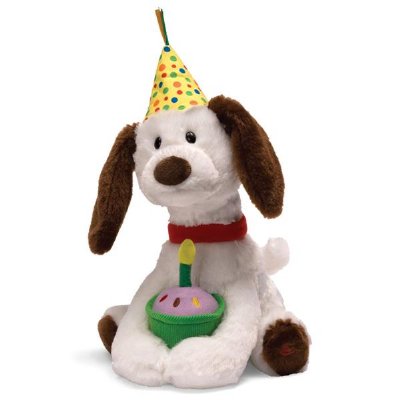 Singing & Animated Happy Birthday Puppy<BR>Now in Stock