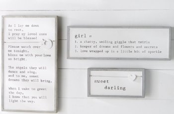 Girl Definition Plaque<BR>Now in Stock