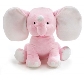 Pink Jumbo Elephant<BR>Great for Monogramming!<BR>Now in Stock