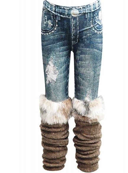 Frosty Morning Boot Sock Legging<BR>4 to 14 Years<BR>Now in Stock