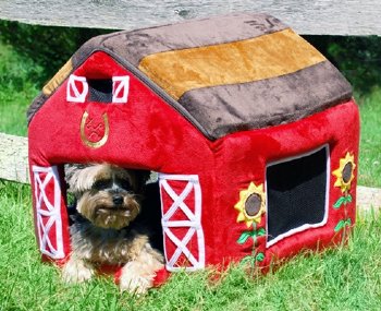 red barn dog house