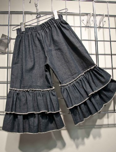 Girls Double Ruffle Jean <br>12 Months to 10 Years<br>Now In Stock