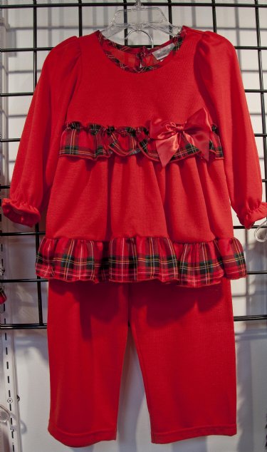 Girls Christmas Pajamas Set<BR>2T to 14 Years<BR>Now in Stock