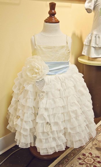 Primrose Princess Gown In Hush Yellow<br>4 to 7 Years<br>Absolutely Gorgeous!<br>4 & 8 Years ONLY