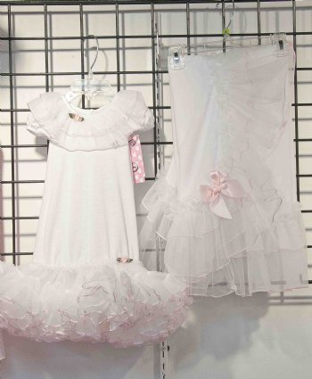 Stunning Infant Ruffled Princess Gown