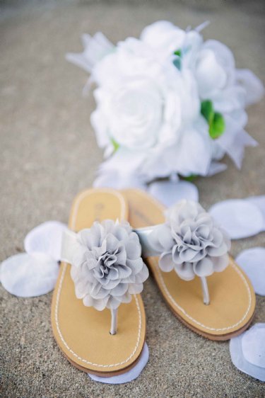 Girls Silver Pretty Flower Sandal<BR>Now in Stock