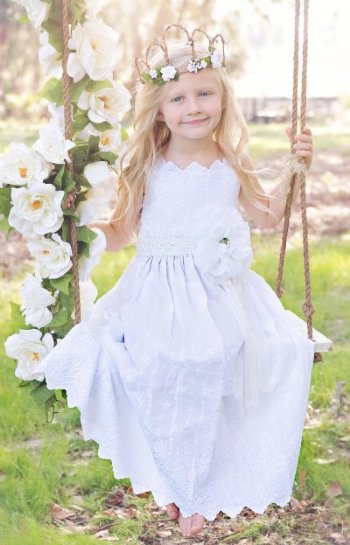 Grace and Love Vintage Maxi Dress<br>2 to 10 Years<BR>Now in Stock