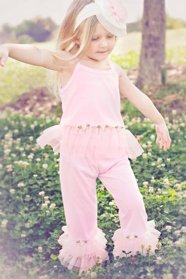 Girls Easter Pink 2 Piece Pajama Set<BR>18 Months to 4T<BR>Now in Stock