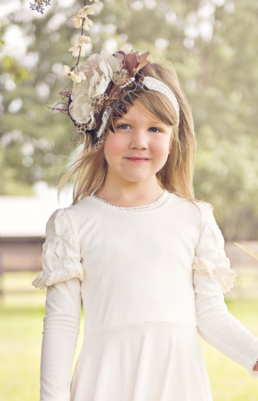 Couture Fall Majesty Headband<br>Pairs well with Dollcake Fall