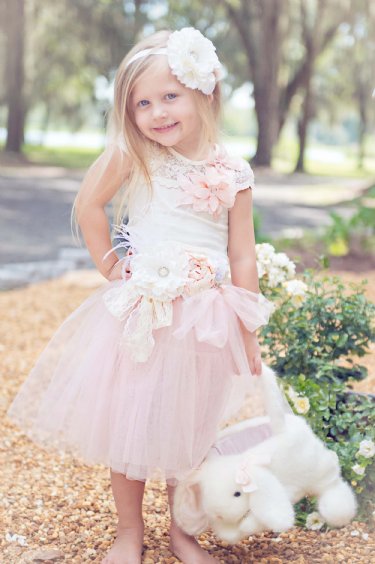 Shabby Chic Ballet Skirt Pink<br>4 to 10 Years<BR>Now in Stock