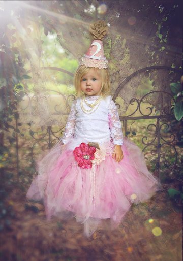 Garden Princess Collection<br>Perfect for Birthdays, Weddings & Portraits!<br>12 Months to 12 Years