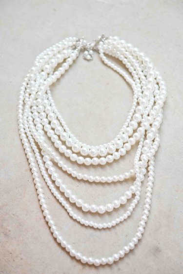 Never Too Many Pearls Necklace<BR>Now in Stock