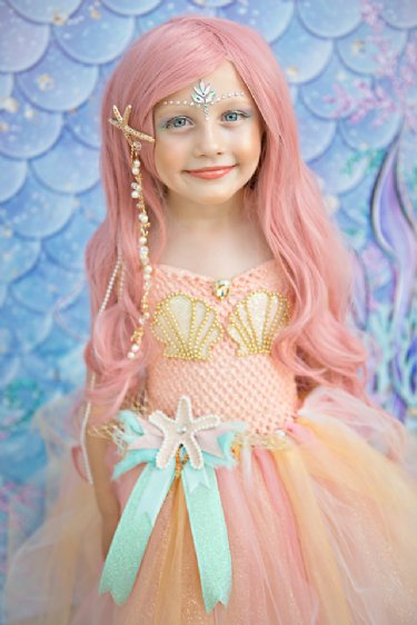 Enchanted Mermaid Wig Pink Preorder