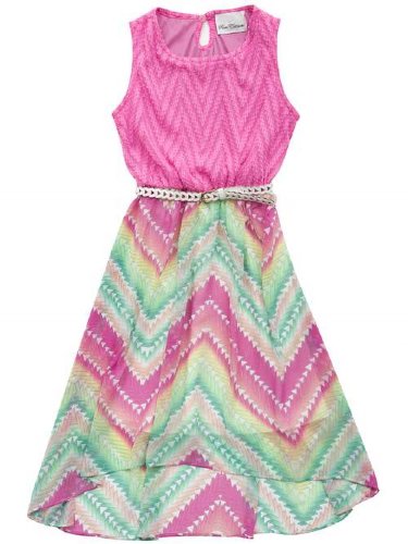 2015 Tween Chevron Easter Dress<br>7, 14, & 16 Years ONLY