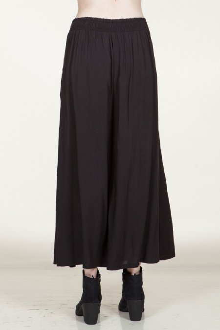 Women's Black Wide Ankle Pant Now in Stock