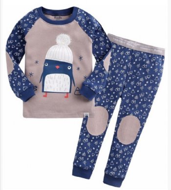 Chilly Penguin Pajama Set<BR>Now in Stock