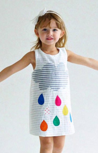 Happy Raindrops Dress<br>12 Months & 8 Years ONLY