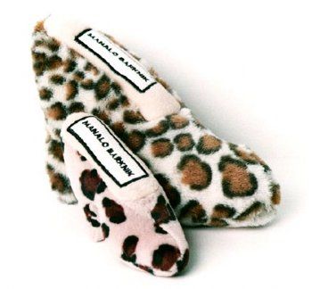 Manolo Barknik <br>Leopard Shoe Toy
