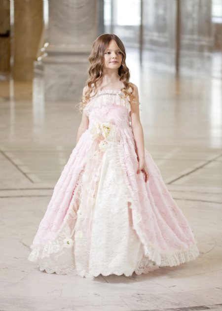 Couture Princess Pink Dream Gown<br>18 Months to 12 Years
