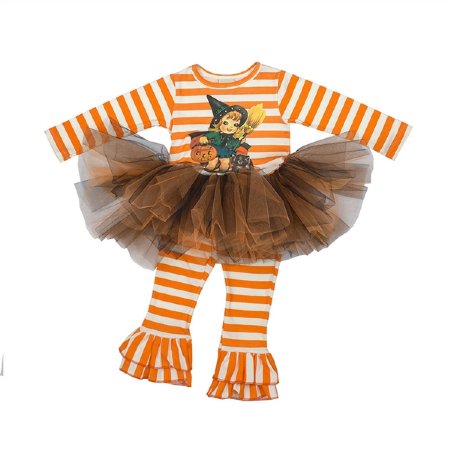 Girls Pumpkin Patch Dress Set 18 Months ONLY