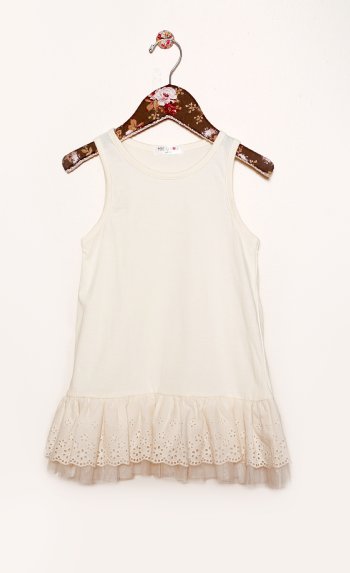 Mae Li Rose Ivory Layering Tank<BR>Now in Stock