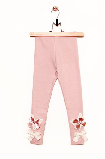 Mae Li Rose Little Bows Legging in Rosy Lavender<BR>Now in Stock