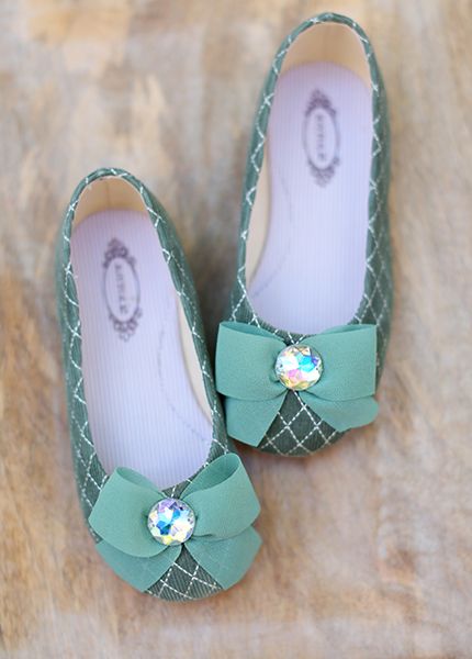 Girls Piper in Seaglass Shoe<BR>Now in Stock