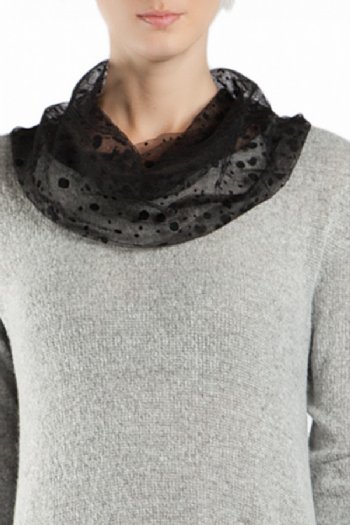 Women's Isadora Lace Hem Sweater<BR>Now in Stock