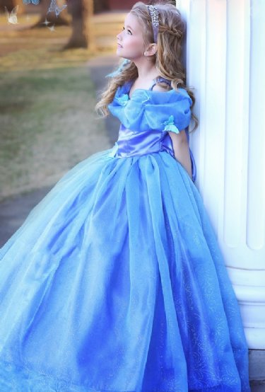 Couture Cinderella Butterfly Gown<br>2 to 8 Years