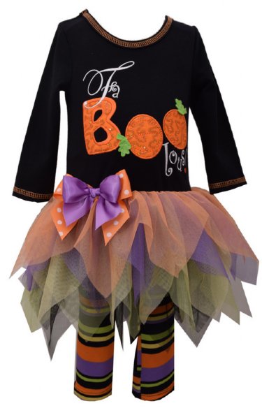 Fab Boo Lous Halloween Tutu Dress Set 3 Months to 4 Years Now in Stock