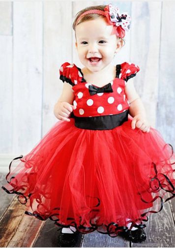 Minnie Mouse Tutu Dot Dress Preorder