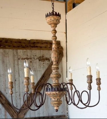 Park Hill French Farmhouse Charlotte Chandelier<br>As Seen on Fixer Upper