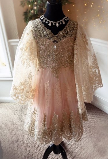 Couture Romantic Blush Gown