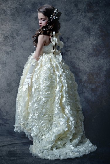 Couture Flower Girl Dress