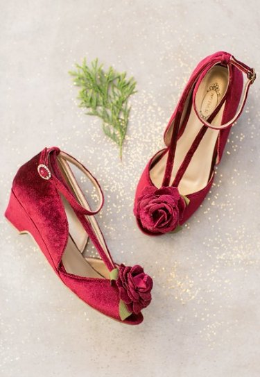 Joyfolie Arabella Shoe in Cranberry <br>Now In Stock